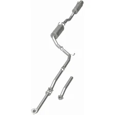 2.0L 1.8L Street Series Cat-Back Performance Exhaust System for 2006-2011 Honda Civic image 3