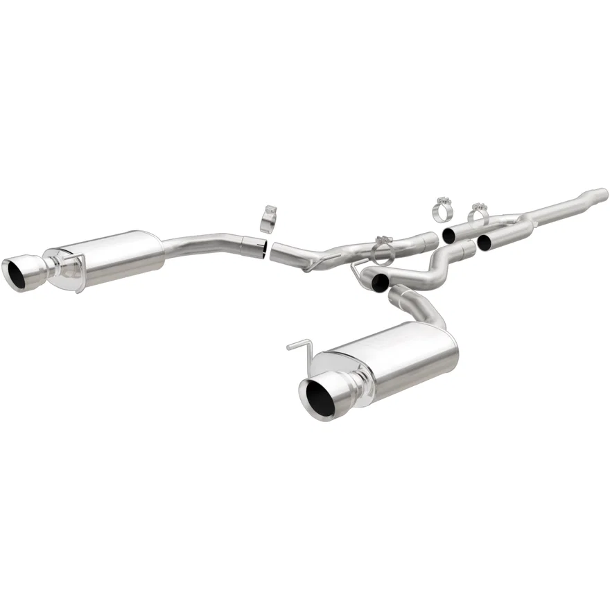 2.3L Street Series Cat-Back Performance Exhaust System for 2015-2023 Ford Mustang