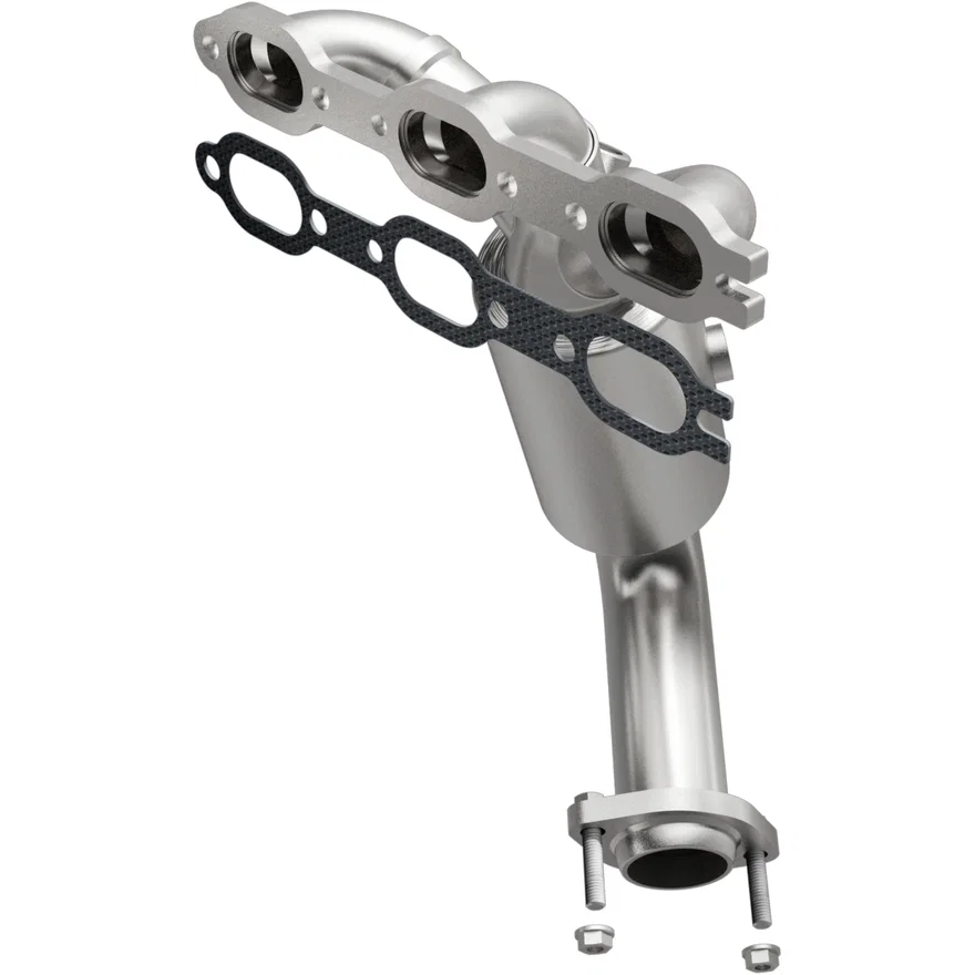 Rear OEM Grade Federal / EPA Compliant Direct-Fit Manifold Catalytic Converter for Chrysler, Dodge and Volkswagen