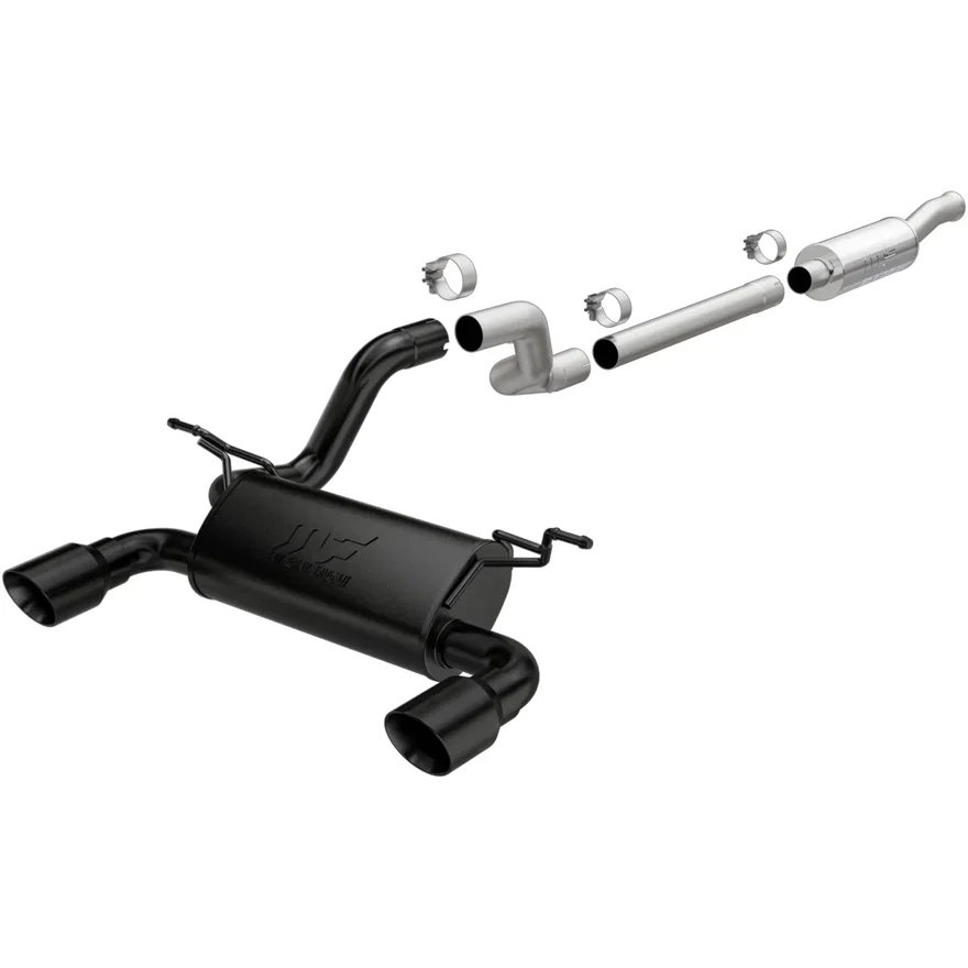 3.6L Street Series Cat-Back Performance Exhaust System for 2018-2026 Jeep Wrangler