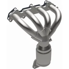 1.6L California Grade CARB Compliant Direct-Fit Manifold Catalytic Converter for 2003-2004 Kia Rio image 2