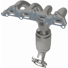 1.6L California Grade CARB Compliant Direct-Fit Manifold Catalytic Converter for 2003-2004 Kia Rio image 3