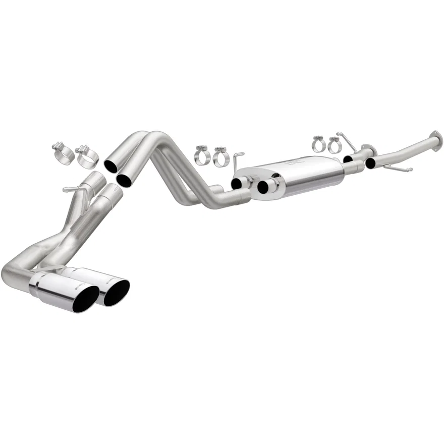 4.6L 5.7L Street Series Cat-Back Performance Exhaust System for 2014-2021 Toyota Tundra