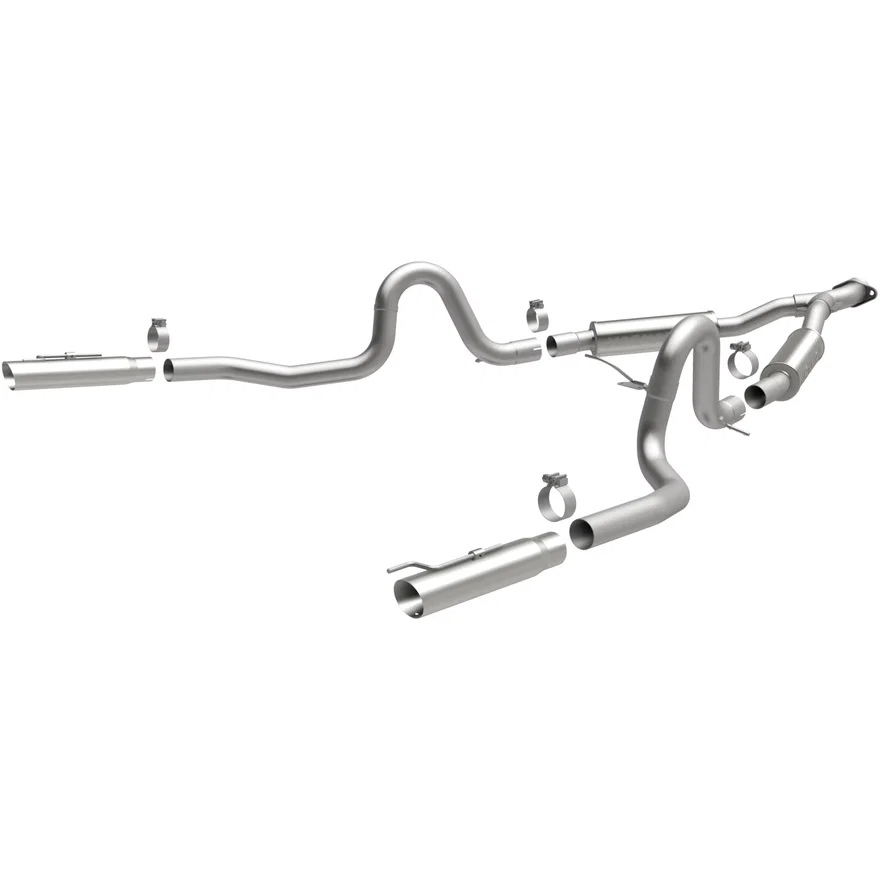 3.8L 3.9L Street Series Cat-Back Performance Exhaust System for 1999-2004 Ford Mustang