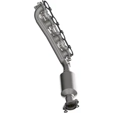 Right 4.7L 4.7L OEM Grade Federal EPA Compliant Direct-Fit Manifold Catalytic Converter for 2005-2009 Lexus GX470 and Toyota 4Runner image 4