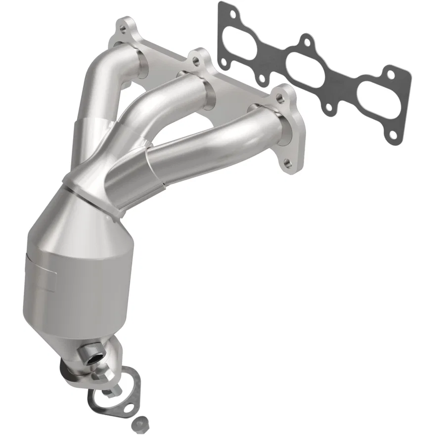 Rear California Grade CARB Compliant Direct-Fit Manifold Catalytic Converter for Hyundai and Kia