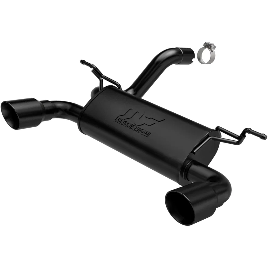 3.6L 2.0L Street Series Axle Back Performance Exhaust System for 2018-2026 Jeep Wrangler