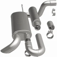 ® 2.0L 3.6L Overland Series™ Axle Back Performance Exhaust System for 2018-2026 Jeep Wrangler image 4
