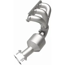 Left 3.4L 2.7L OEM Grade Federal EPA Compliant Direct-Fit Manifold Catalytic Converter for 2006-2008 Porsche Cayman image 3