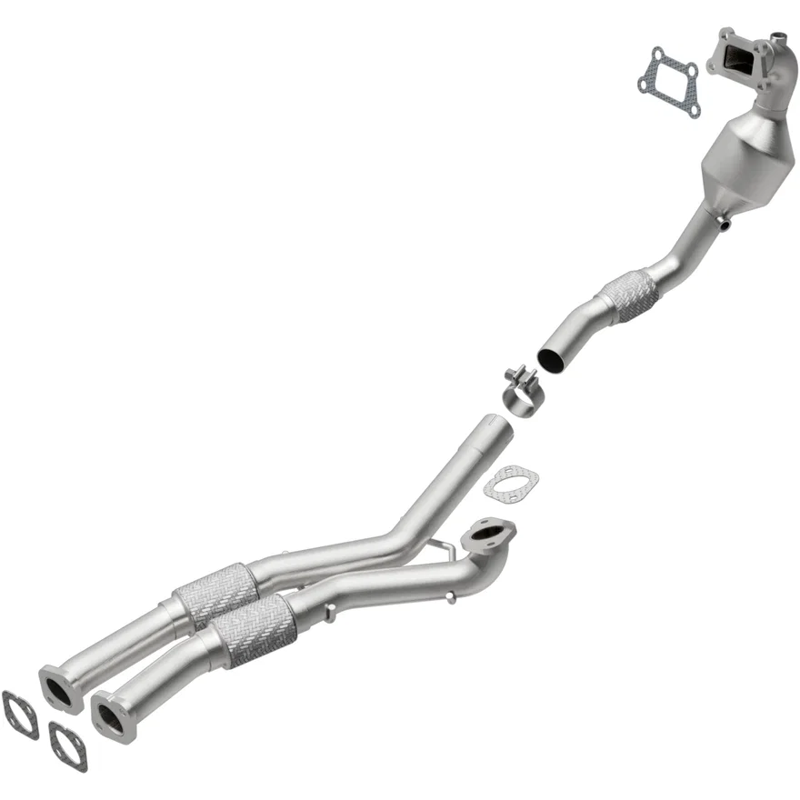 Front 3.6L OEM Grade Federal EPA Compliant Direct-Fit Manifold Catalytic Converter for 2012-2016 Cadillac SRX