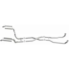 5.3L 5.7L Street Series Performance Exhaust System for 1968-1973 Chevrolet Corvette image 4
