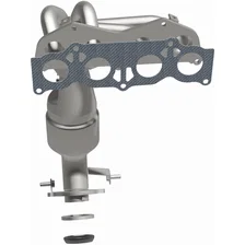 2.4L OEM Grade Federal EPA Compliant Direct-Fit Manifold Catalytic Converter for 2004-2007 Toyota Highlander image 4