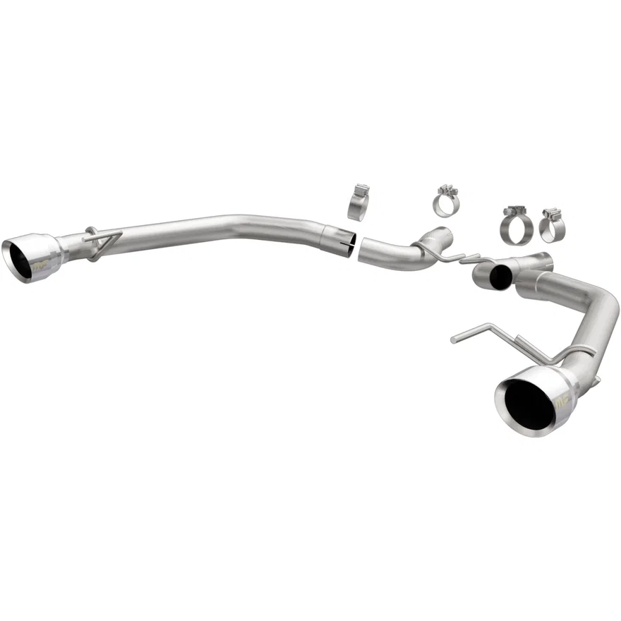 2.3L 3.7L Race Series Axle Back Performance Exhaust System for 2015-2023 Ford Mustang