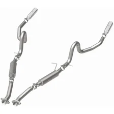 5.0L 4.6L Competition Series Cat-Back Performance Exhaust System for 1994-1998 Ford Mustang image 3