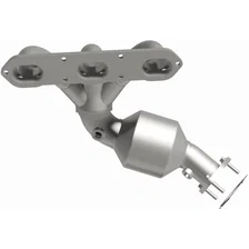 Left 3.4L 2.7L OEM Grade Federal EPA Compliant Direct-Fit Manifold Catalytic Converter for 2006-2008 Porsche Cayman image 4
