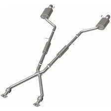 3.7L 3.5L Street Series Cat-Back Performance Exhaust System for 2007-2013 INFINITI G35 and G37 image 3