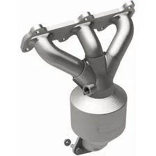Front 2.7L OEM Grade Federal EPA Compliant Direct-Fit Manifold Catalytic Converter for 2001-2004 Hyundai Santa Fe image 2