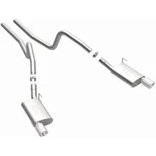 4.6L GT500 5.4L Street Series Cat-Back Performance Exhaust System for 2005-2009 Ford Mustang Shelby image 2