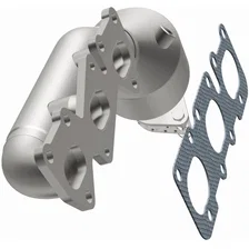 Right 3.8L OEM Grade Federal EPA Compliant Direct-Fit Manifold Catalytic Converter for 2009 Kia Borrego image 2