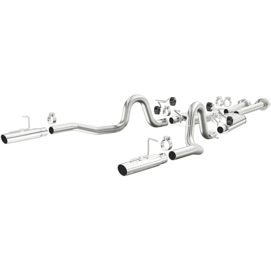 5.0L Street Series Cat-Back Performance Exhaust System for 1986-1993 Ford Mustang