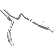 4.6L GT500 5.4L Competition Series Cat-Back Performance Exhaust System for 2005-2009 Ford Mustang Shelby image 2