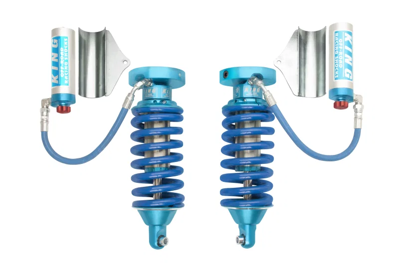 King Shocks 25001-139A, 04-15 Nissan Titan Front 2.5 Dia Remote Reservoir Coilover w/Adjuster (Pair)