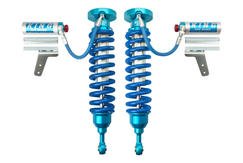 King Shocks 25001-266A, 2008+ Toyota Land Cruiser 200 Front 2.5 Dia Remote Res Coilover w/Adjuster (Pair)