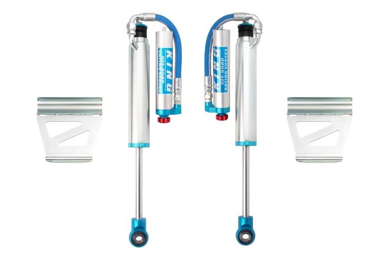 King Shocks 25001-262A, 03-09 Toyota Land Cruiser 120 Rear 2.5 Dia Remote Res Shock w/Adjuster (Pair)