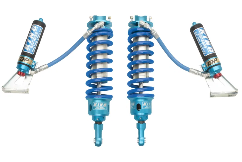 King Shocks 33001-209A, 2005+ Toyota Tacoma (6 Lug) Front Stg 3 Kit 3.0 Dia Res Coilover w/Adj/Int Bypass (Pair)