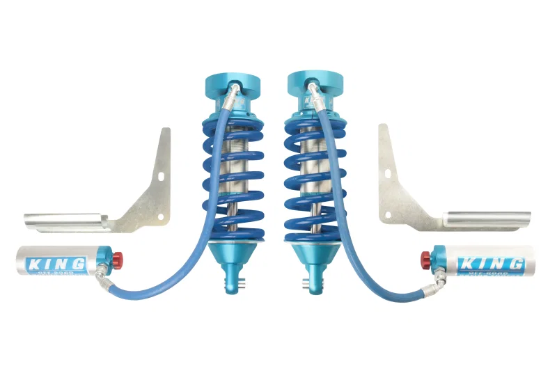 King Shocks 25001-111A, 2005+ Nissan Frontier Front 2.5 Dia Remote Reservoir Coilover w/Adjuster (Pair)
