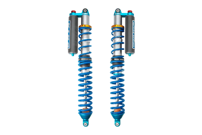 King Shocks 25700-353A, 2024 Maverick R Frt 2.5in Internal Bypass Piggyback Coilover w/Fin Res. w/Adj. Req Cut for Can-Am