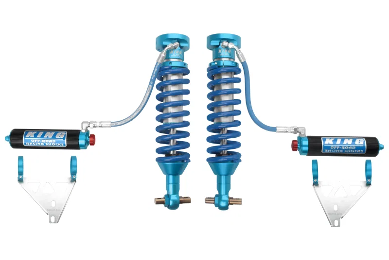 King Shocks 25001-386A, 2019+ Ford Ranger (US Only) Front 2.5 Dia Remote Reservoir Coilover w/Adjuster (Pair)