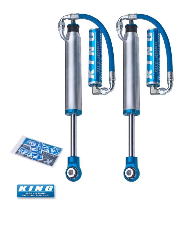 King Shocks 25001-125, 03-09 Lexus GX470 Rear 2.5 Dia Remote Res Shock (Coil Spring Conversions Only) (Pair) for Toyota FJ Cruiser