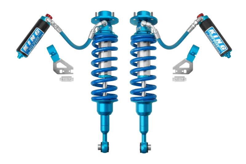 King Shocks 25001-408A, 2024+ Toyota Tacoma 2.5 Dia Coilover W/ Remote Reservoir & Adjuster (Pair) - Front