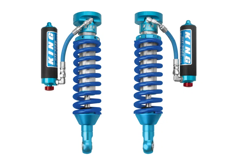 King Shocks 25001-315A, 12-18 Ford Ranger Px/T6 Front 2.5 Dia Remote Reservoir Coilover w/Adjuster (Pair)