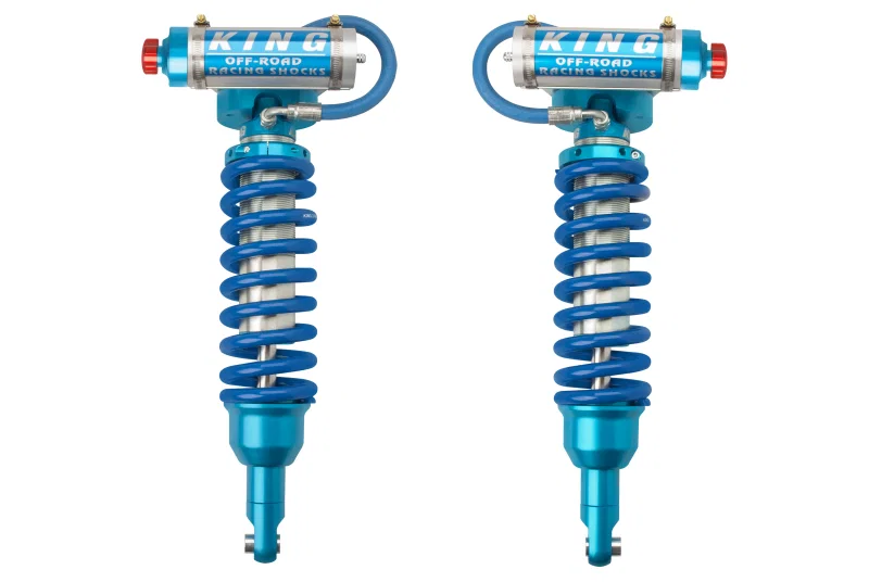 King Shocks 25001-337A, 2015+ Chevrolet Colorado Front 2.5 Dia Remote Reservoir Coilover w/Adjuster (Pair)