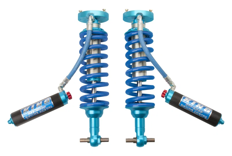 King Shocks 25001-174A, 2019+ Chevrolet Silverado 1500 Front 2.5 Dia Rem. Res Coilover w/Adjuster (Pair)