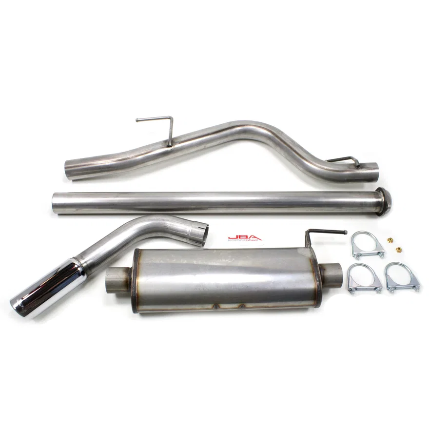 Cat Back Exhaust All 3.5/3.7/5.0L 409SS Pass Side Single 40-1528 for 2011-2014 Ford F-150