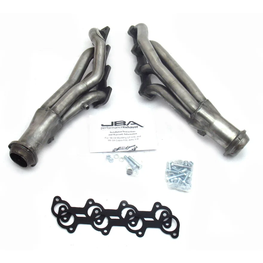 Long Tube 4.6L Raw 409 for 1996-2004 Ford Mustang