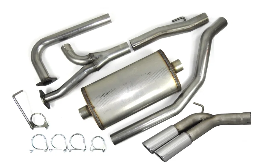 Cat Back Exhaust 5.6L 409SS Pass Side Dual for 2004-2021 Nissan TITAN