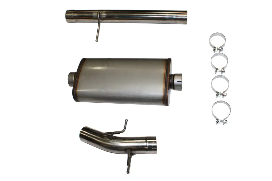 Cat Back 304SS Exhaust 1500 6.2L L87/LTZ Z71 only dual rear exit for the factory under bumper tips for 2019-2021 Chevrolet Silverado 1500 and GMC Sierra 1500