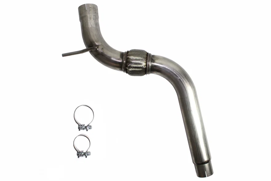 After Cat Down Pipe Boost 2.3L 409SS Emissions Legal for 2015-2022 Ford Mustang Eco