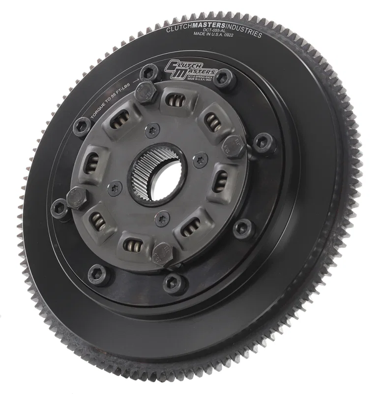 Clutch Masters DCT-055-AL, 08-09 BMW E90 335i 3.0L 7-Speed DCT Aluminum Flywheel w/Sprung Hub