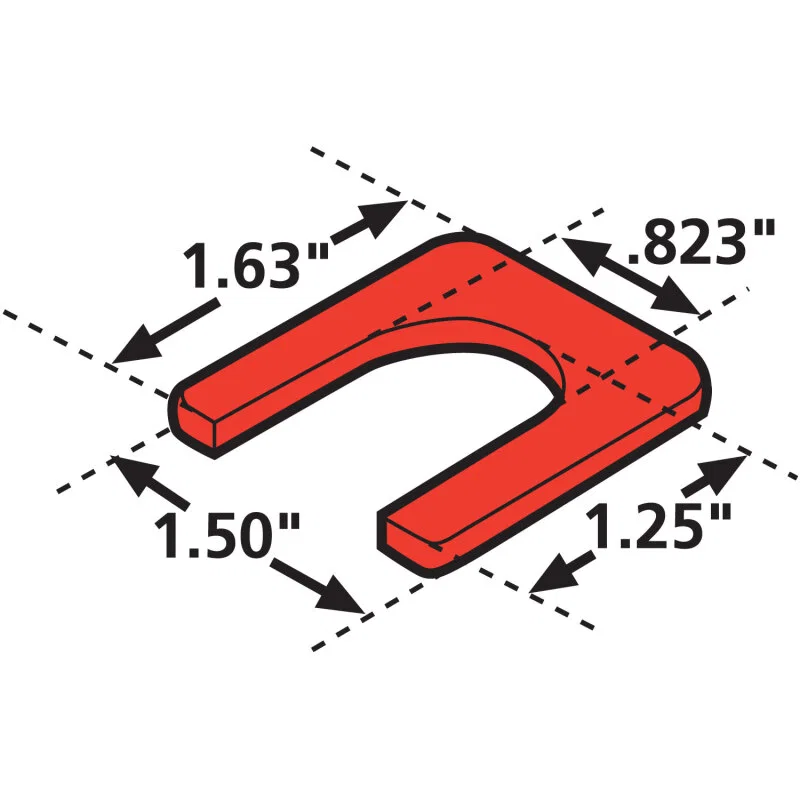 SPC Performance 36071, PREVOST SHIMS 1/16in. (6)