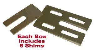 SPC Performance 10714, MBZ SHIMS 4X6.5X1 deg.(6)