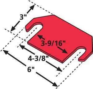 SPC Performance 36031, F/LINER SHIM 1/16in.(6)