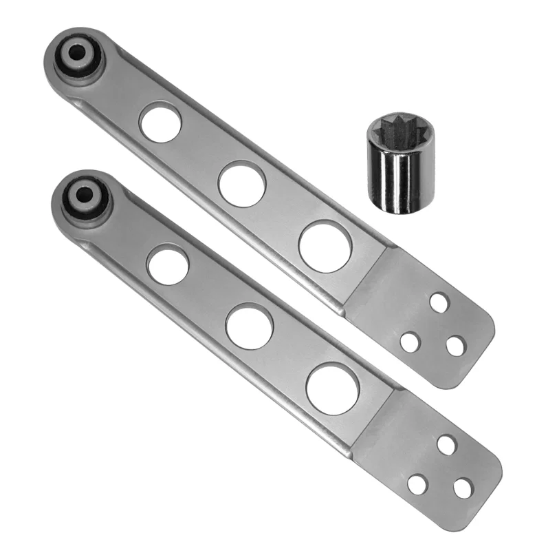 SPC Performance 69400, 02-06 Honda CR-V/Acura RSX/03-10 Element Silver Anodized Rear Lower Control Arms