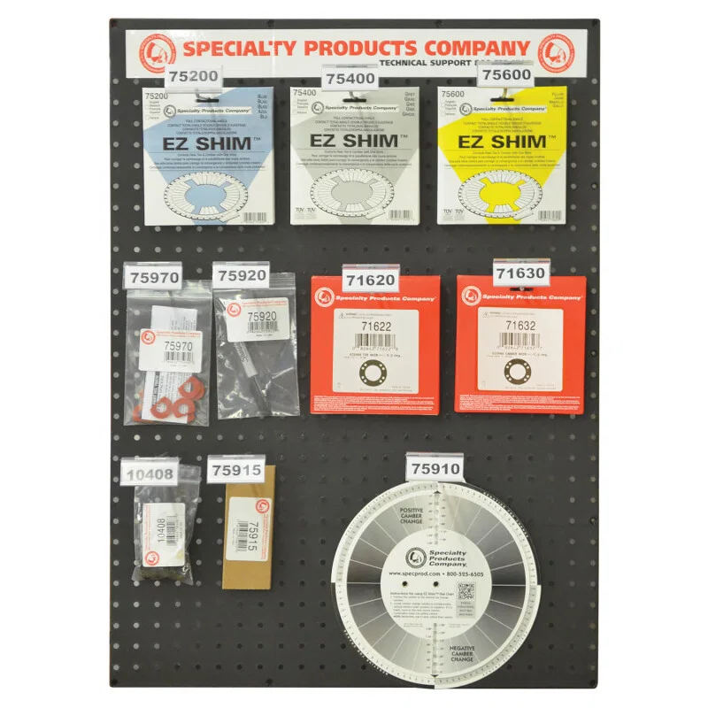 SPC Performance 88700, DUAL ANGLE SHIM BRD SET