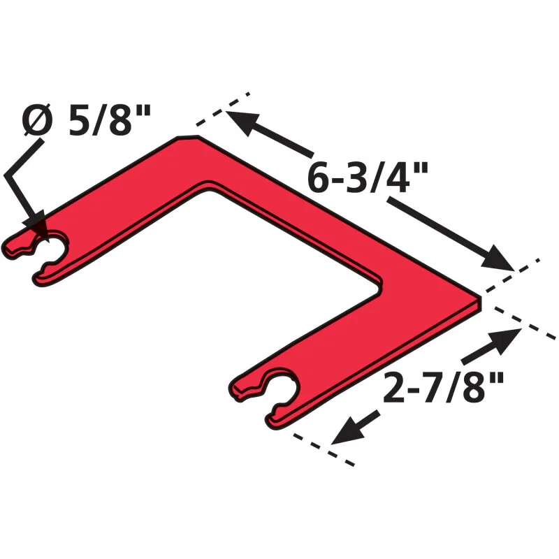 SPC Performance 35070, Freightliner AG SHIM 1/32 (6)