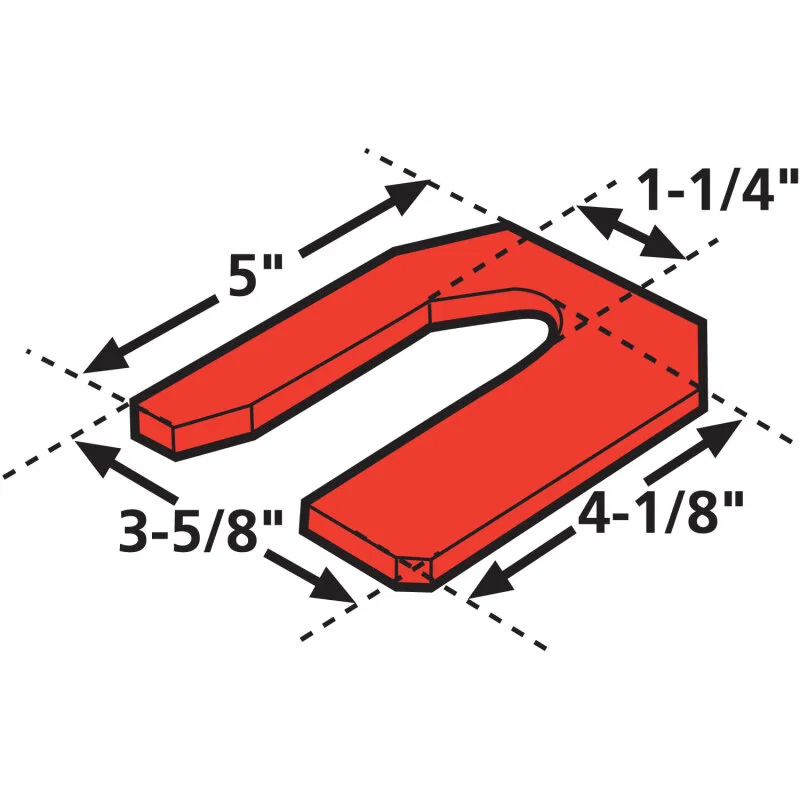 SPC Performance 36062, PREVOST SHIMS 1/8in. (6)